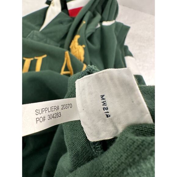 VINTAGE Y2K POLO RALPH LAUREN MILAN HEAVY EMBRIODERY DESIGNER SHIRT SIZE M - Picture 11 of 16